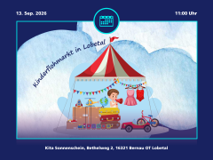 Kinderflohmarkt in Lobetal