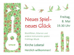 Frühlingsmusik: "Neues Spiel - neues Glück"