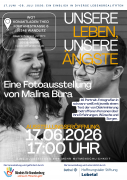 Ausstellungseröffnung "Unsere Leben, unsere Ängste" im Kontaktladen THEO