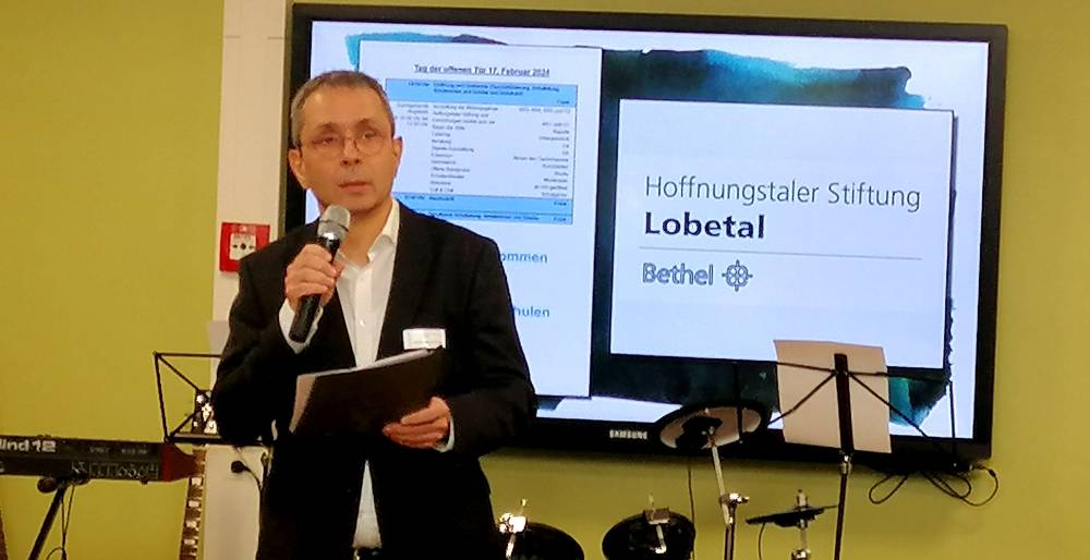 Schulleiter Martin Reiche erklärte das Schulprogramm