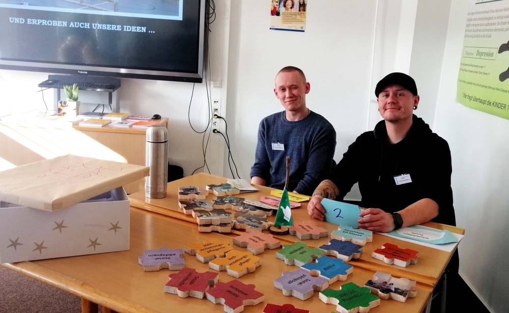 Hier gab es Infos über die Zugangsvoraussetzungen für verschiedene Berufe wie den staatlich anerkannten Erzieher, Heilerziehungspfleger, Sozialassistenten oder Heilpädagogen.